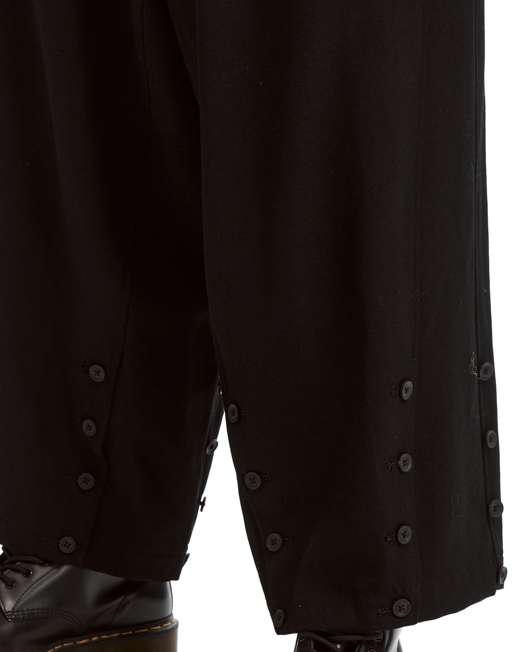 Buttoned cargo pants