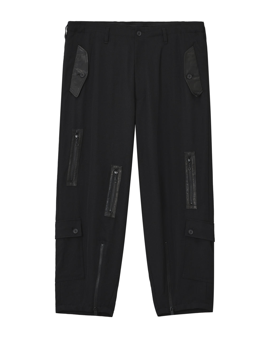 Zip-pocket pants