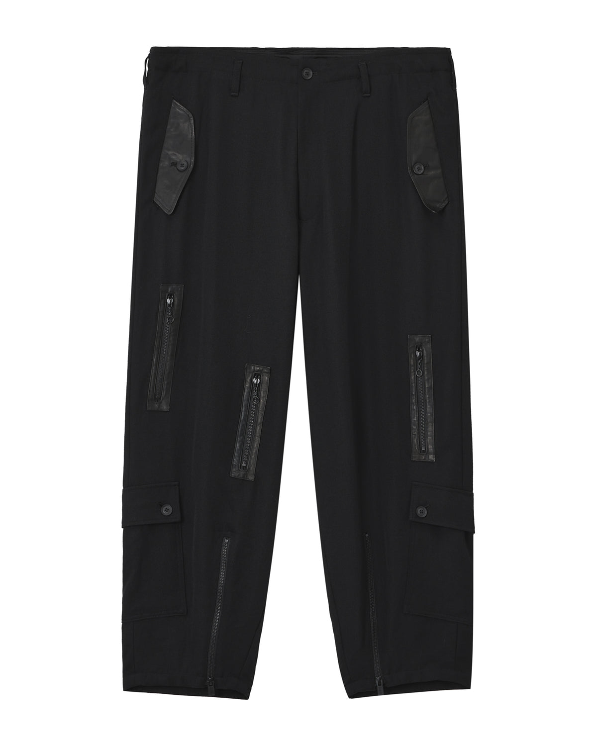 Zip-pocket pants