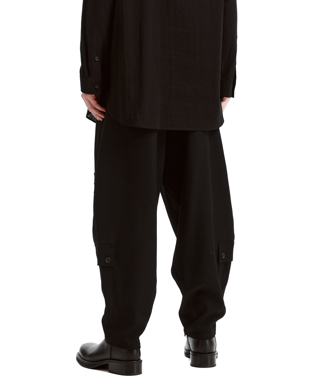 Zip-pocket pants