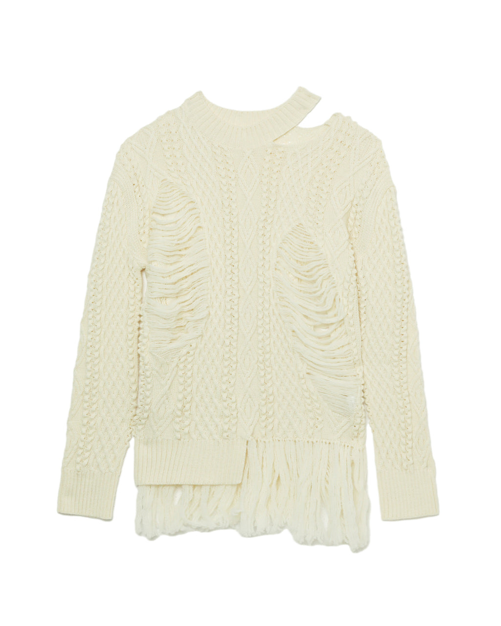 Fringe sweater