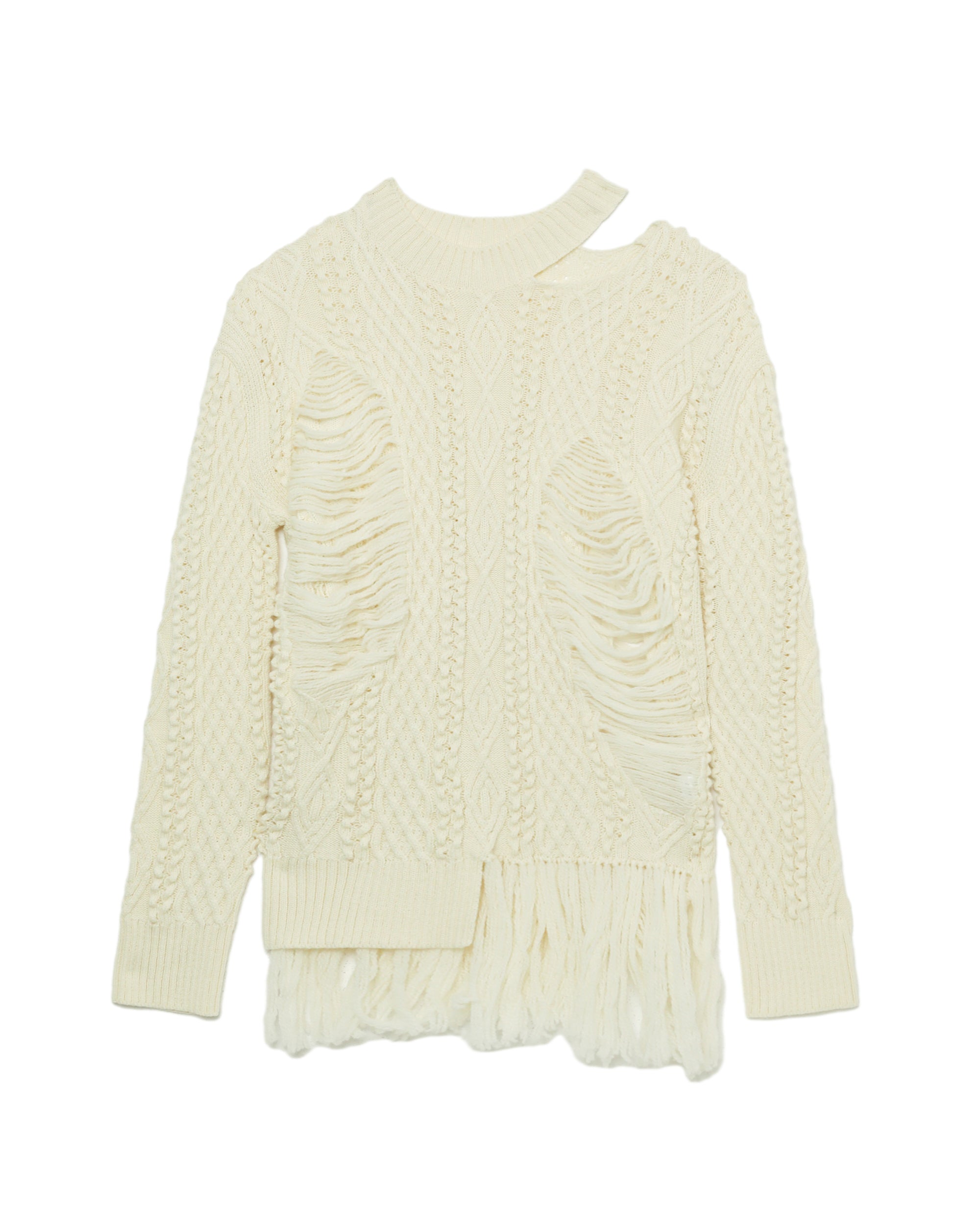 Fringe sweater