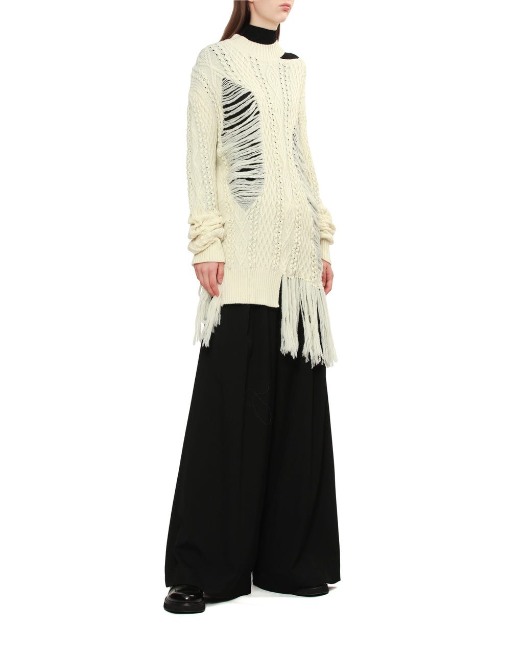 Fringe sweater