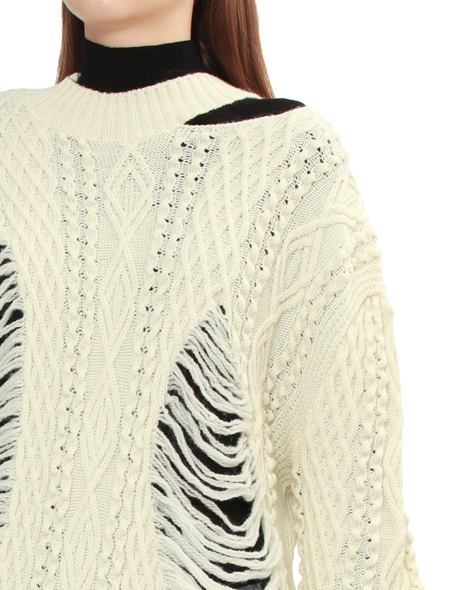 Fringe sweater