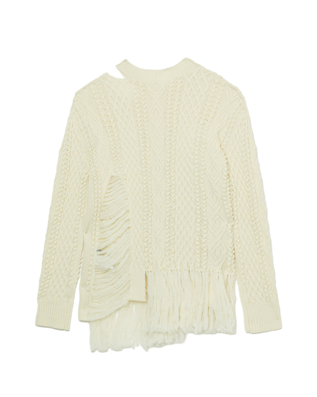 Fringe sweater