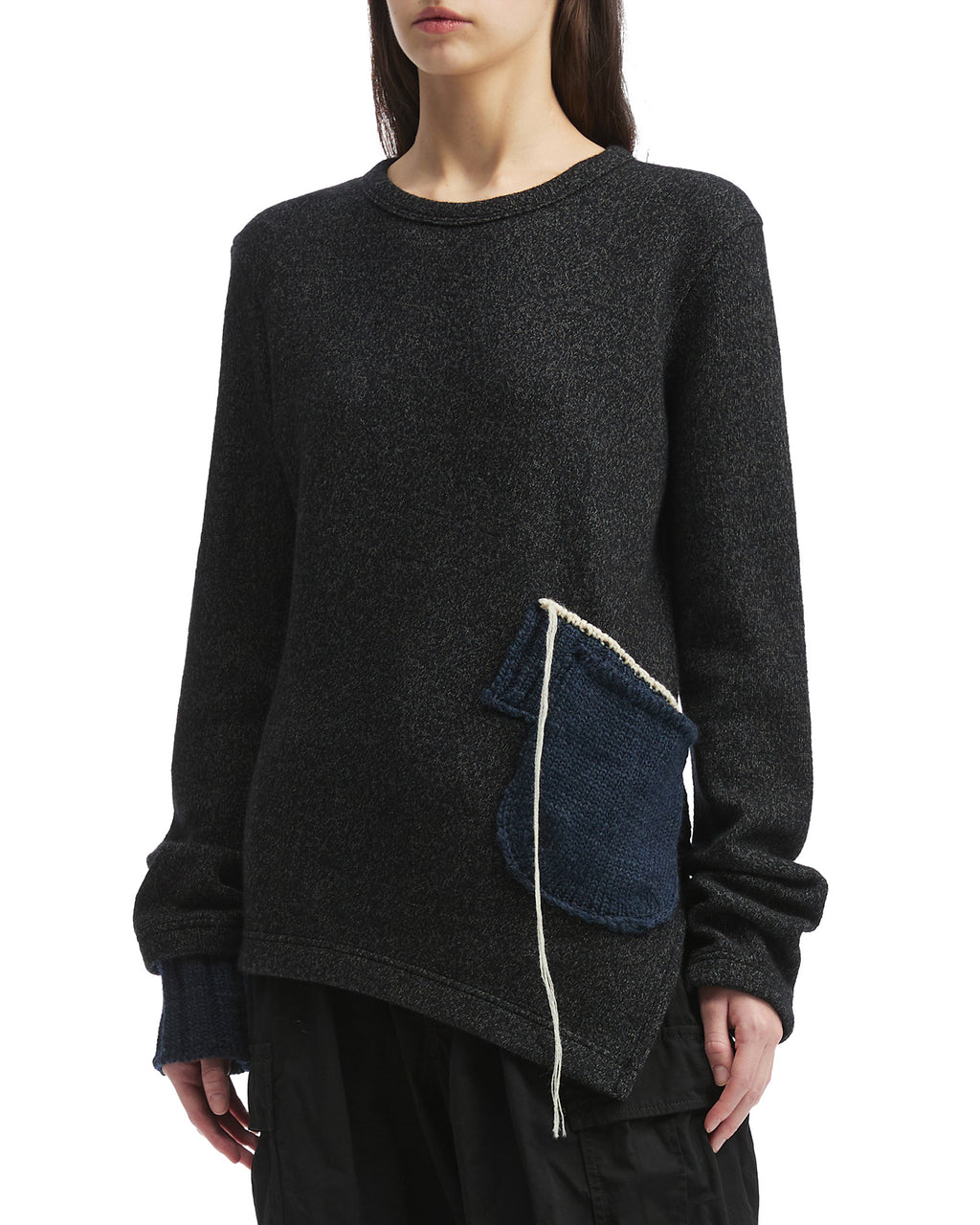 Asymmetrical sweater