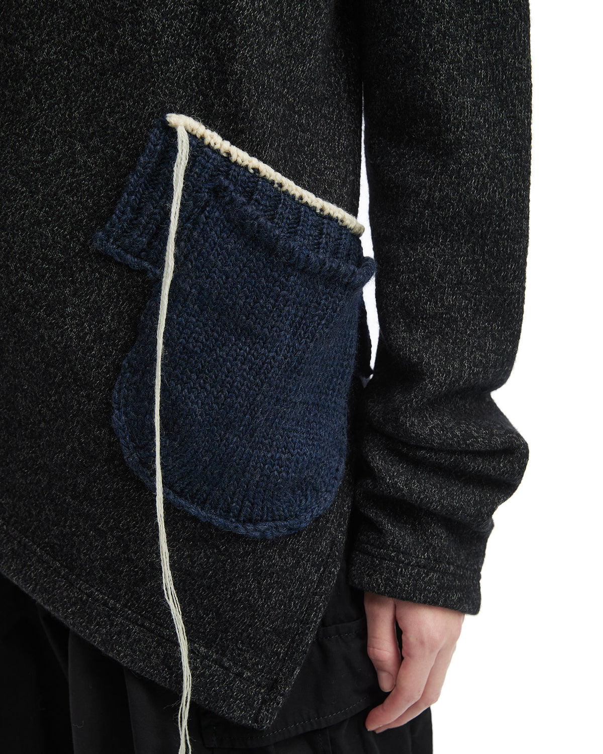 Asymmetrical sweater