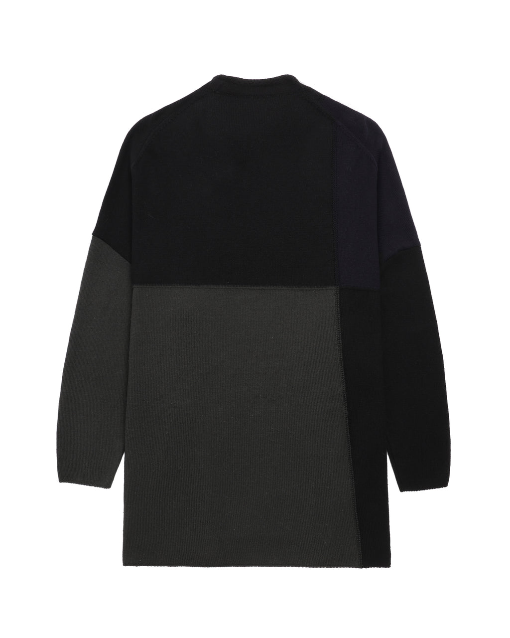 Panelled sweater