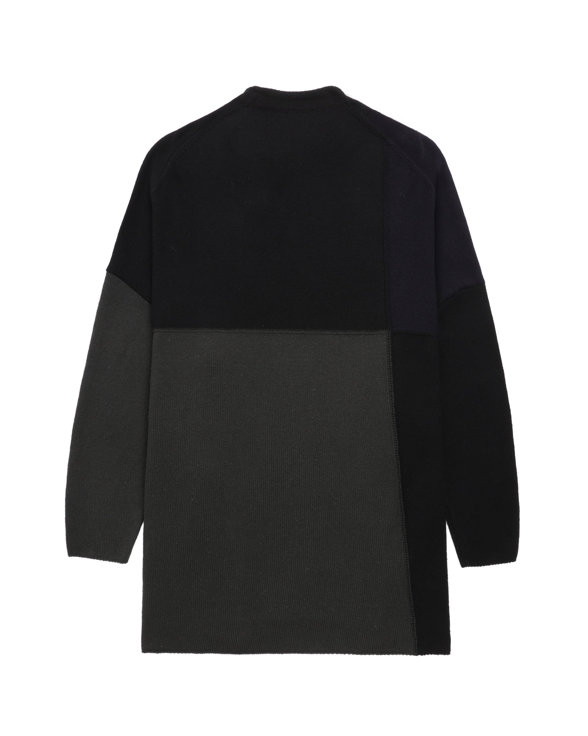 Panelled sweater