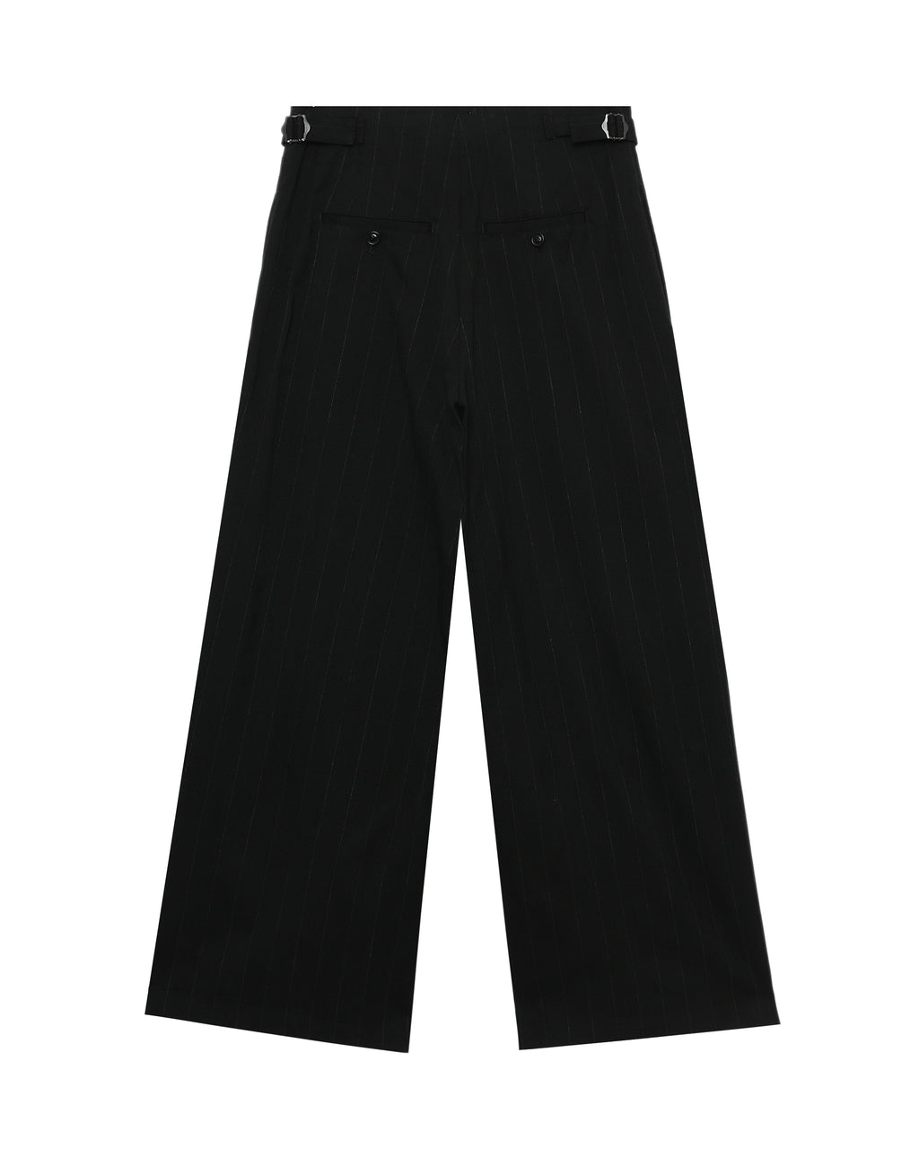 Striped wide pants