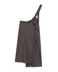 Single suspender skirt