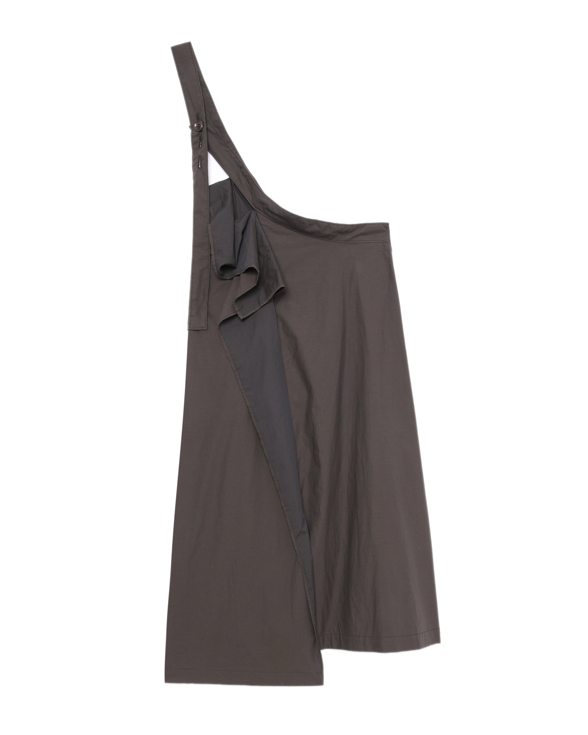 Single suspender skirt