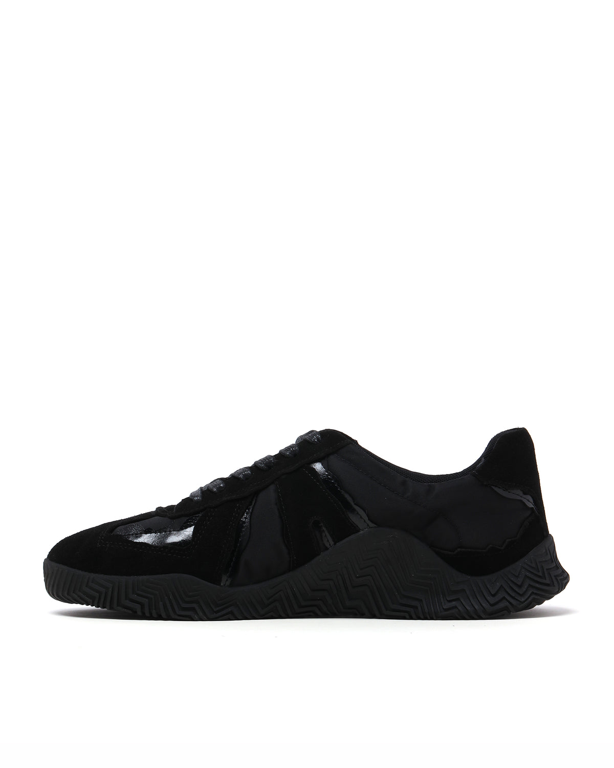 Panelled sneakers