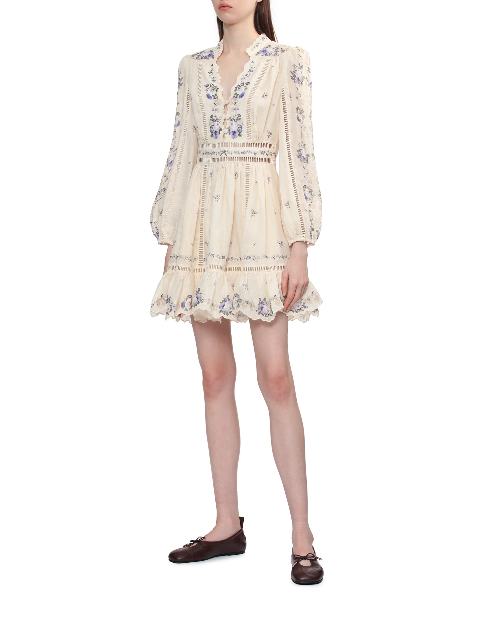 Floral mini dress
