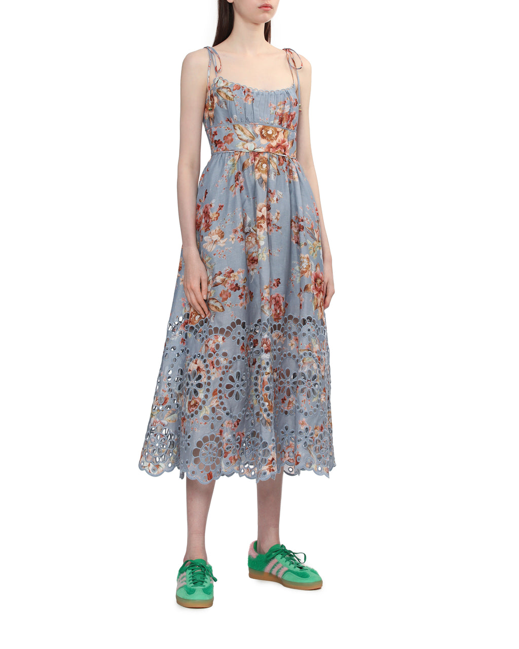 Floral midi dress