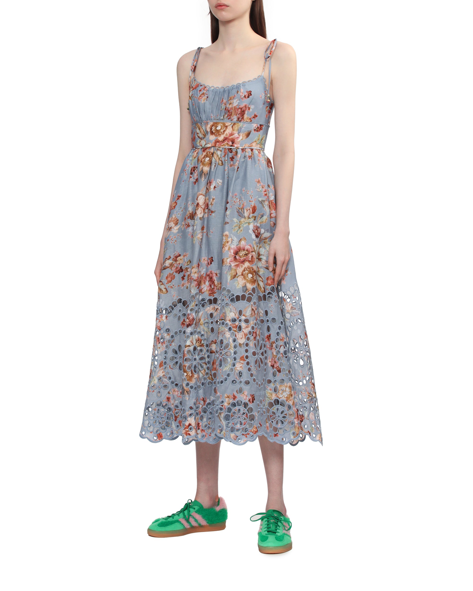 Floral midi dress