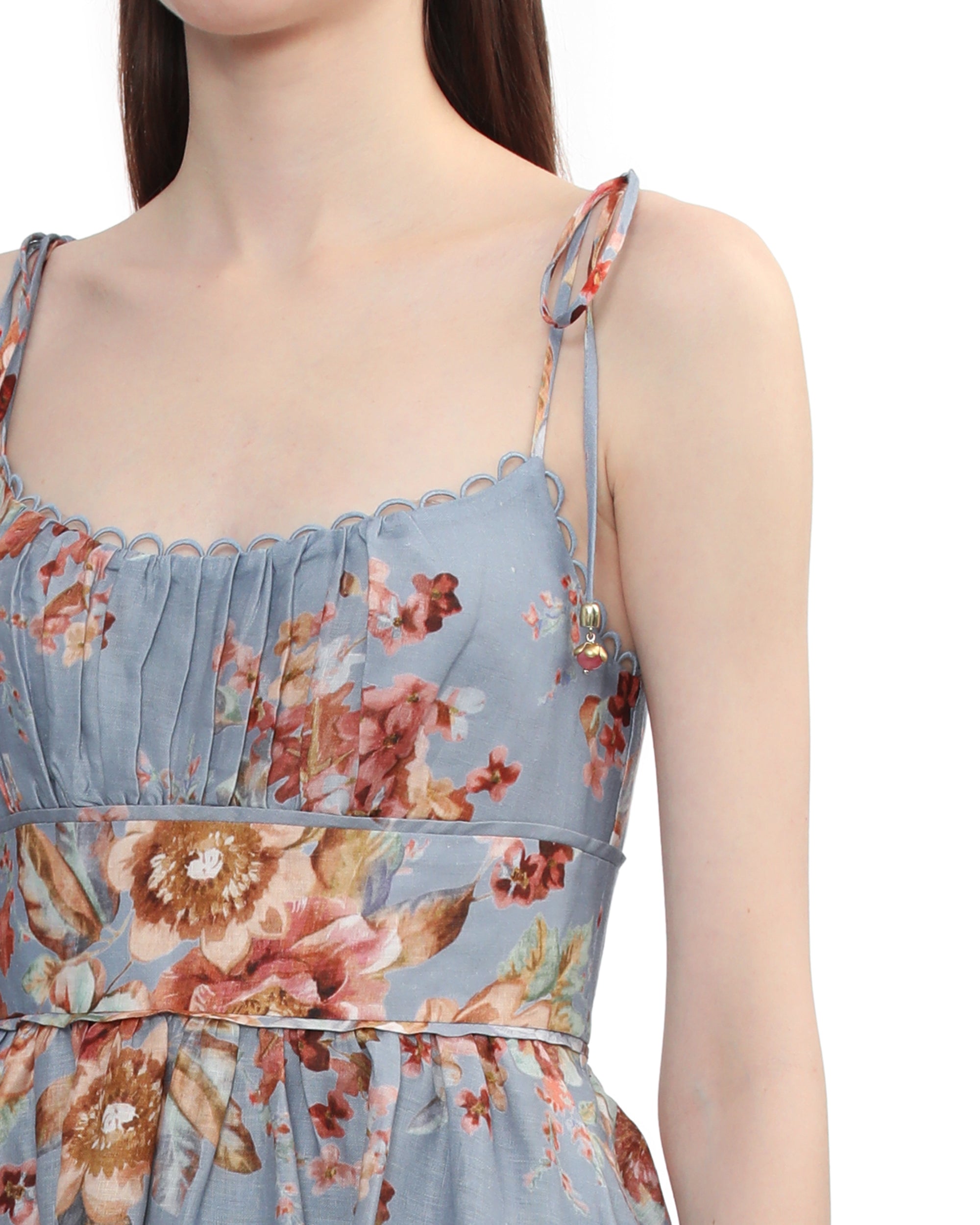 Floral midi dress
