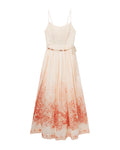 Wanderlust corset midi dress
