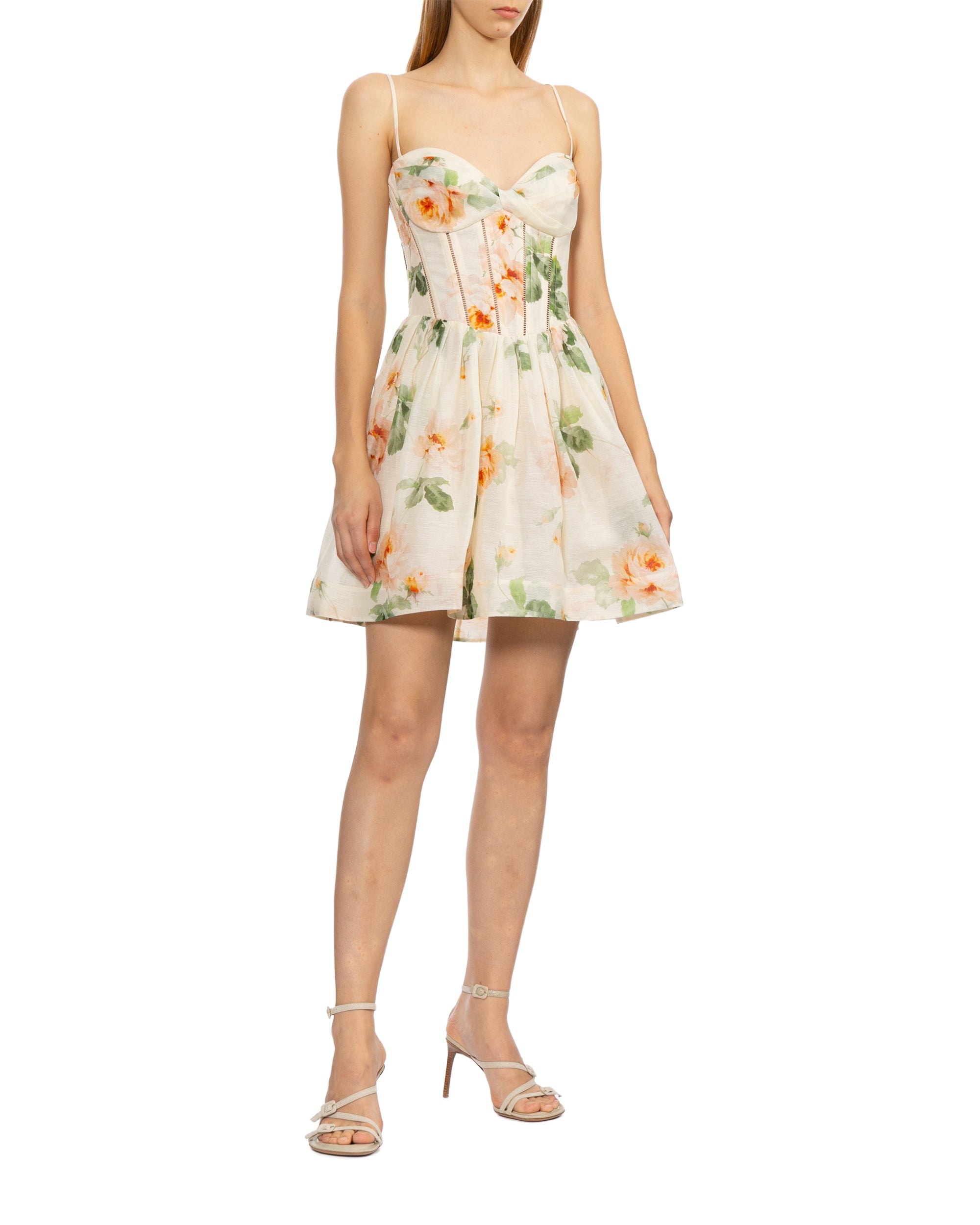 Floral mini dress