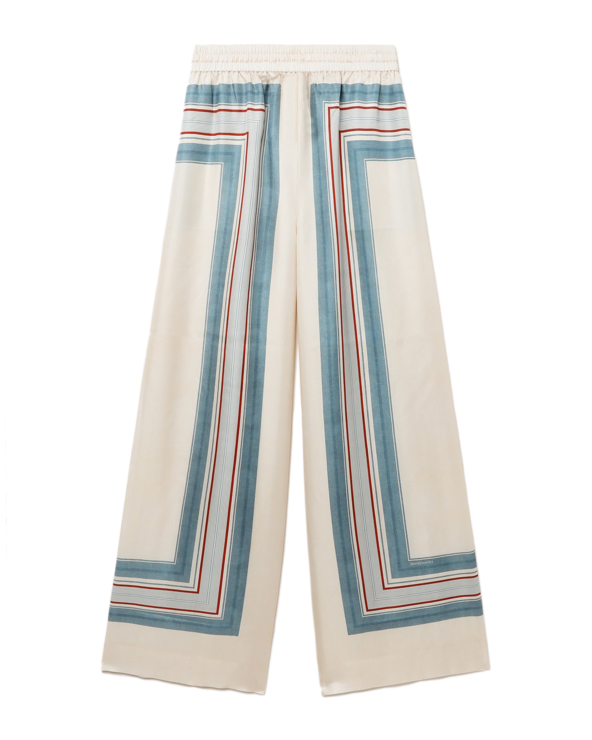 Graphic wide pants