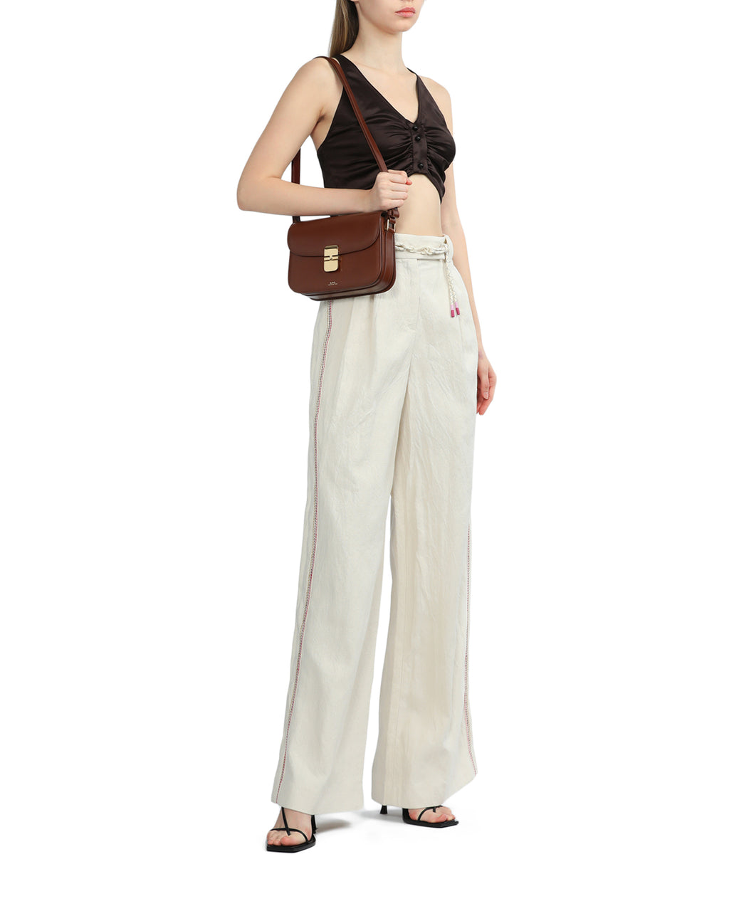 Relaxed drawstring pants