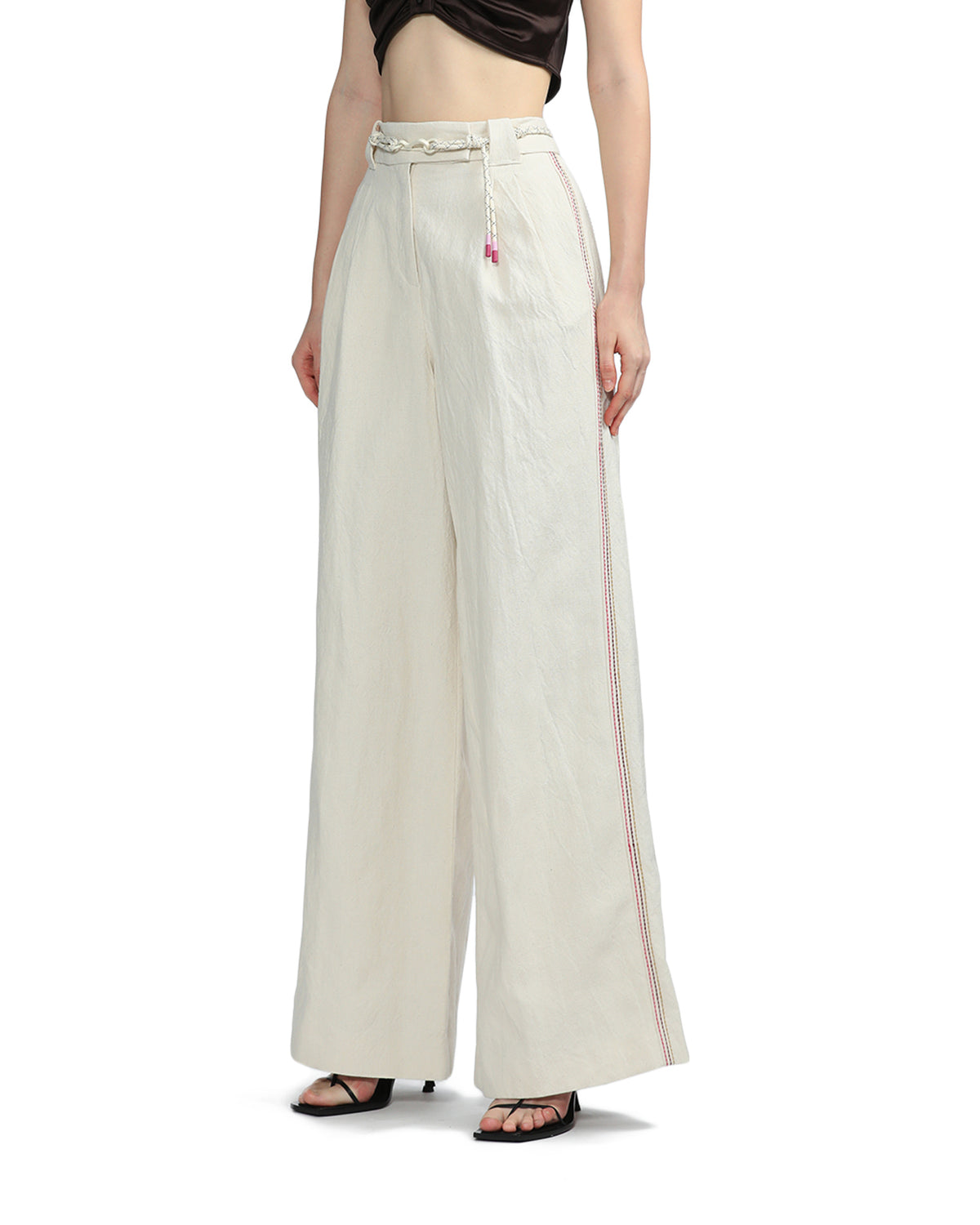 Relaxed drawstring pants