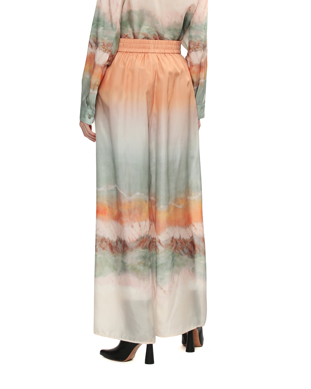 Printed trousers