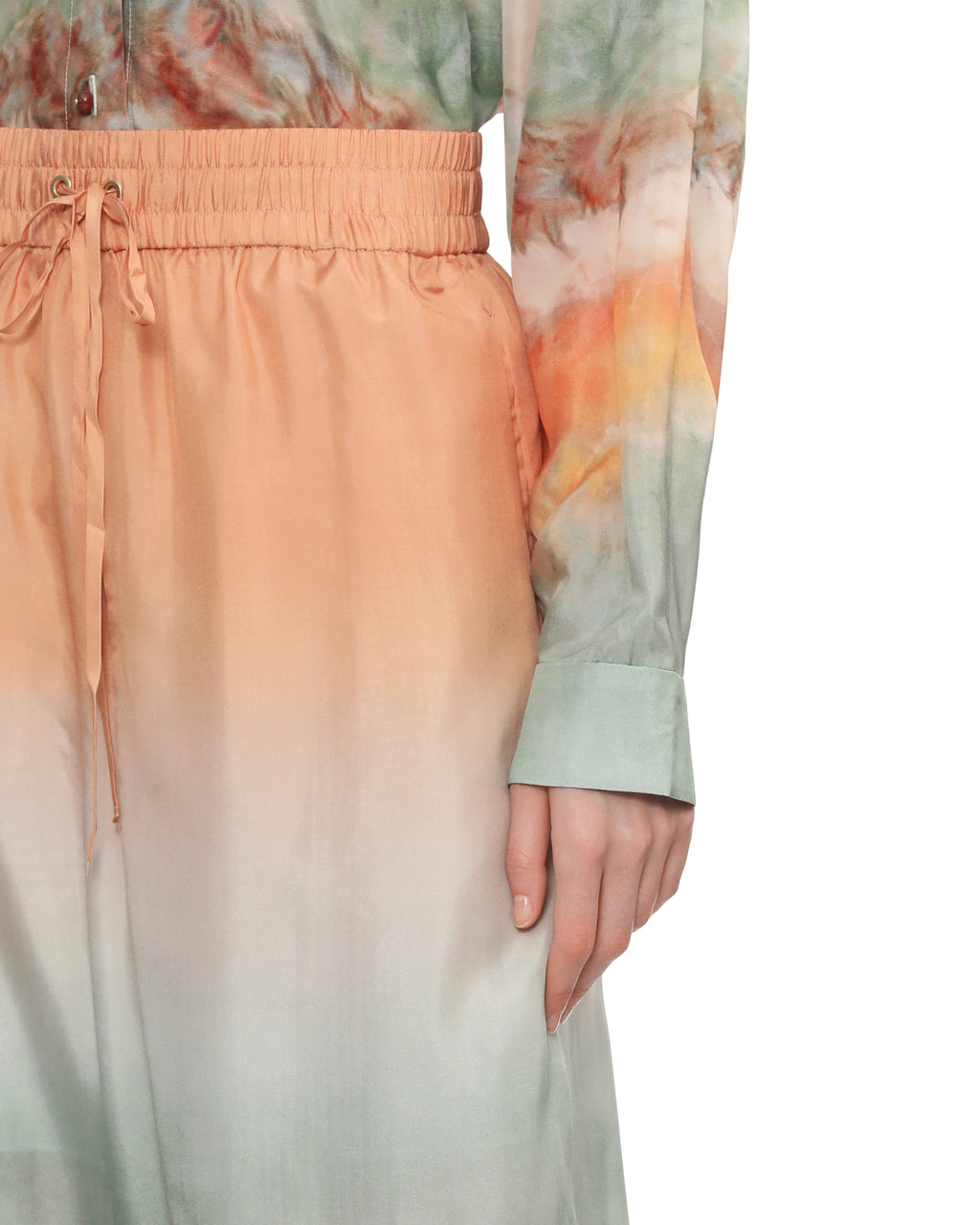 Printed trousers