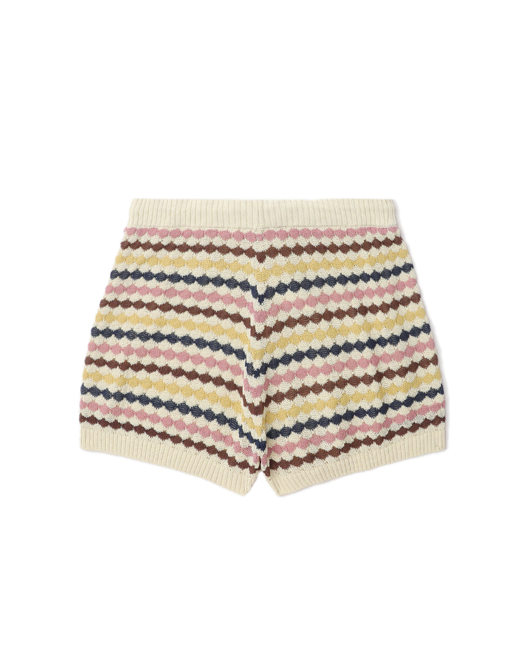 Awaken scallop knit shorts