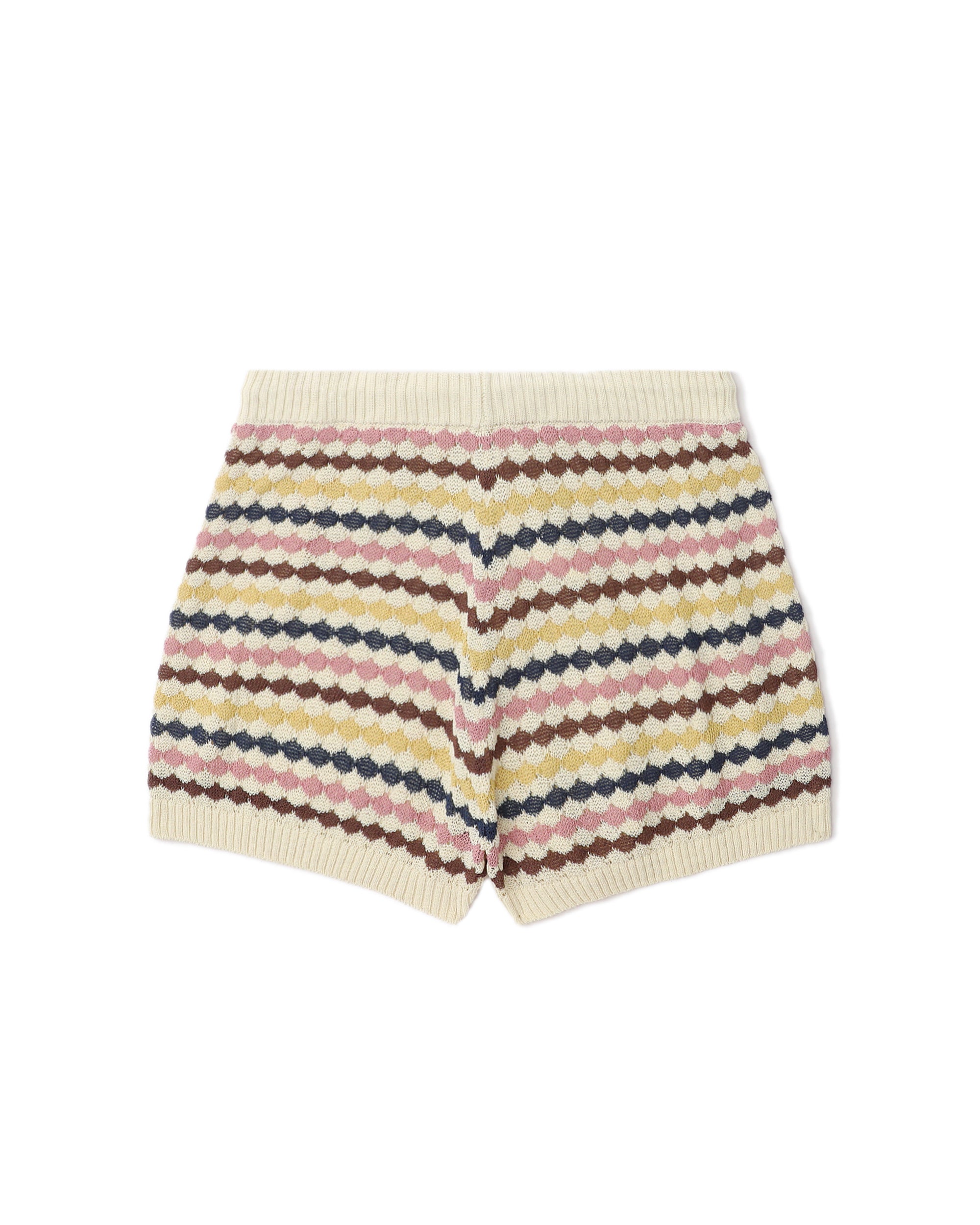 Awaken scallop knit shorts