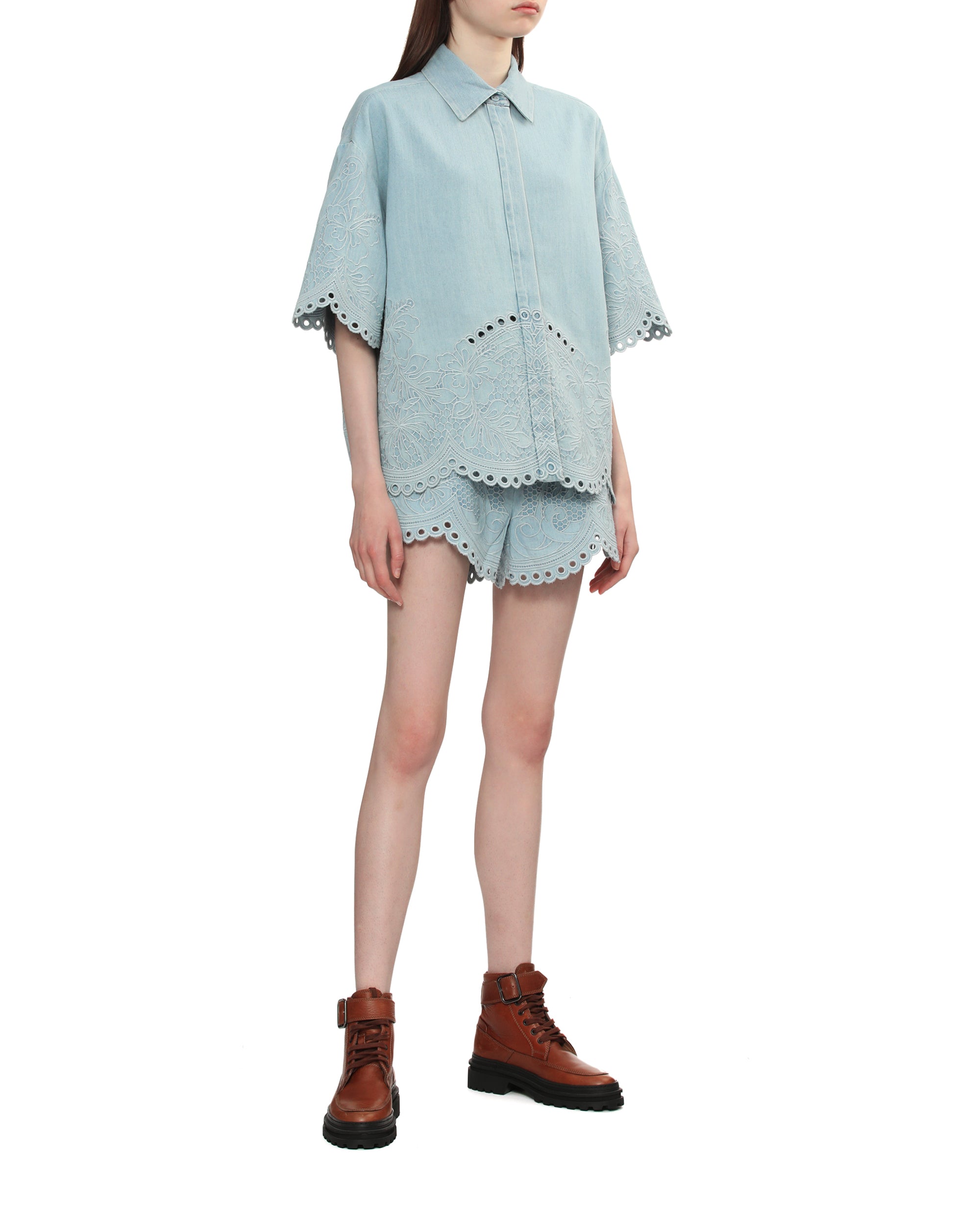 Daylight denim shorts