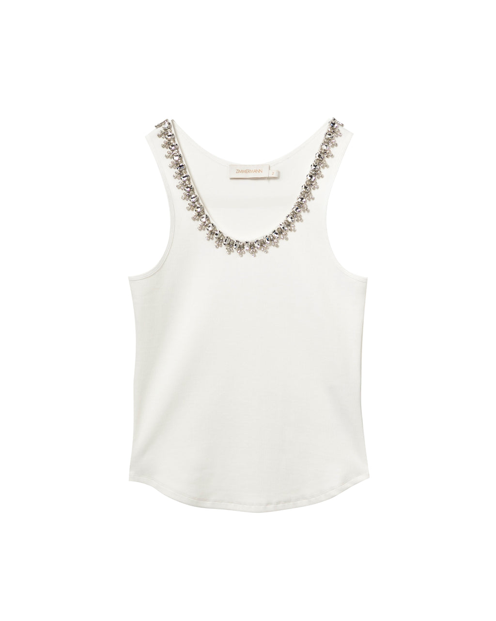 Embellished tank top
