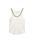Embellished tank top