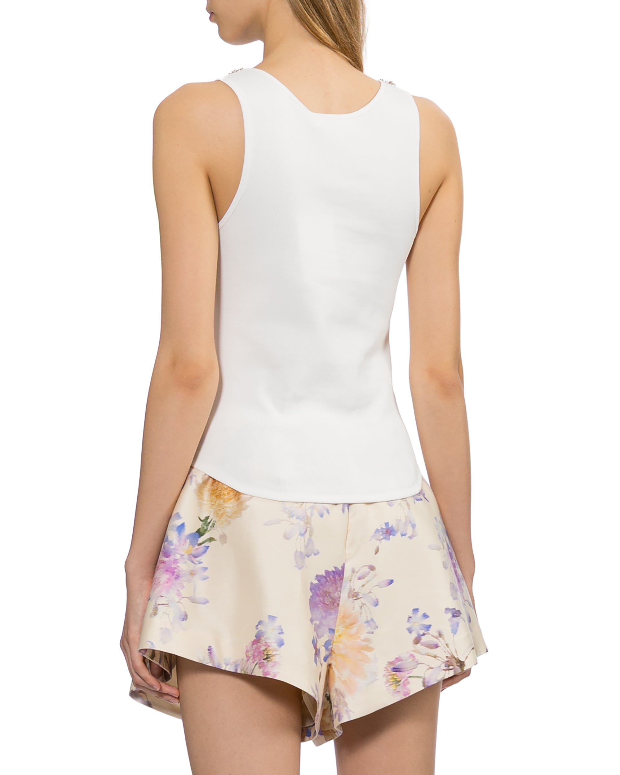 Embellished tank top