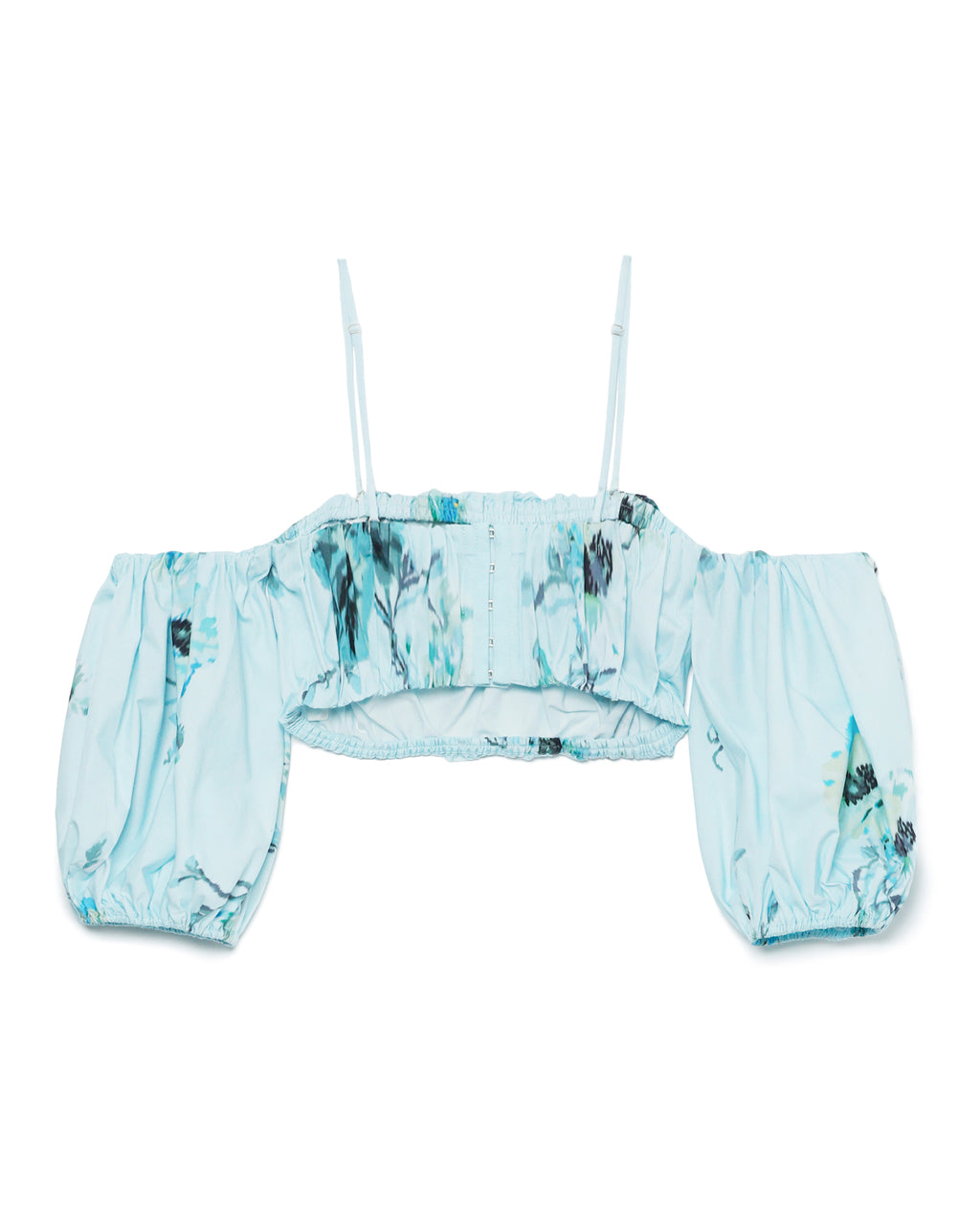 Off-the-shoulder cropped top