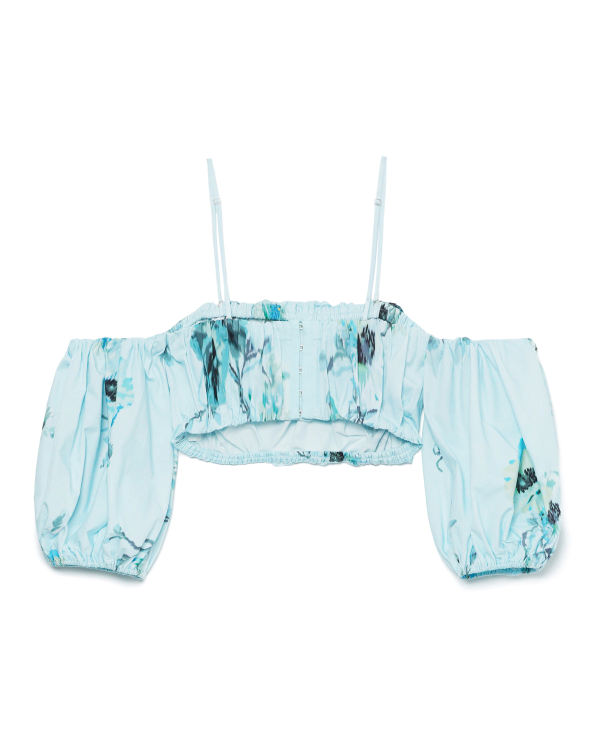 Off-the-shoulder cropped top