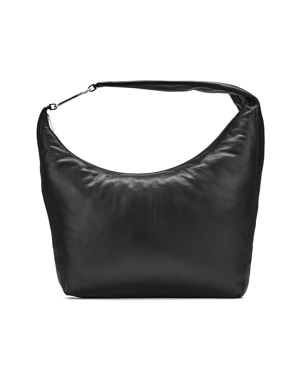 Leather hobo handbag