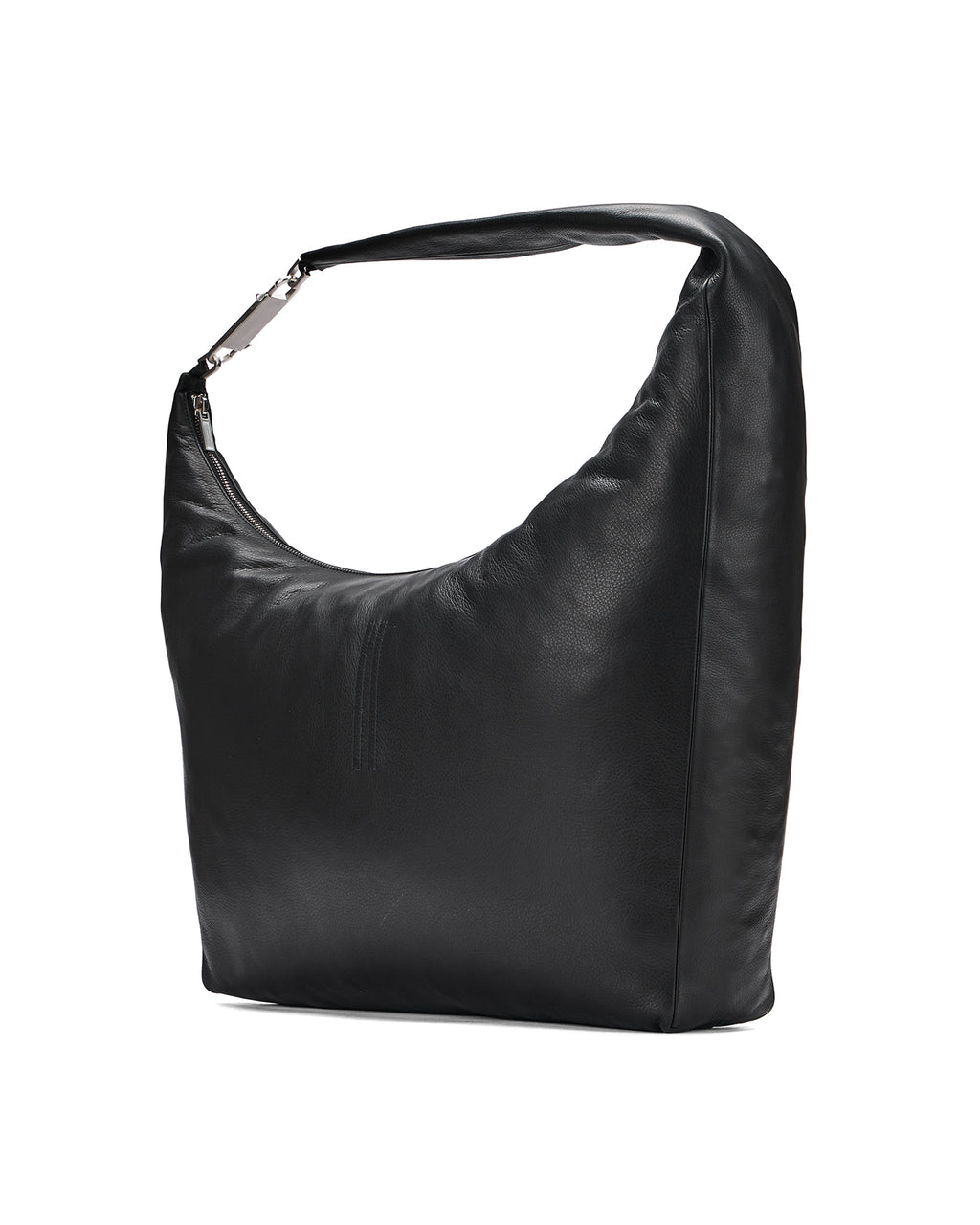 Leather hobo handbag