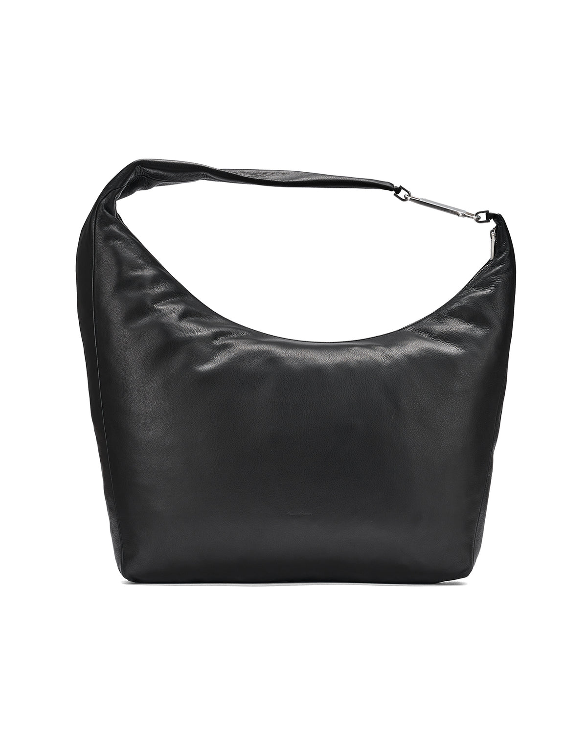 Leather hobo handbag