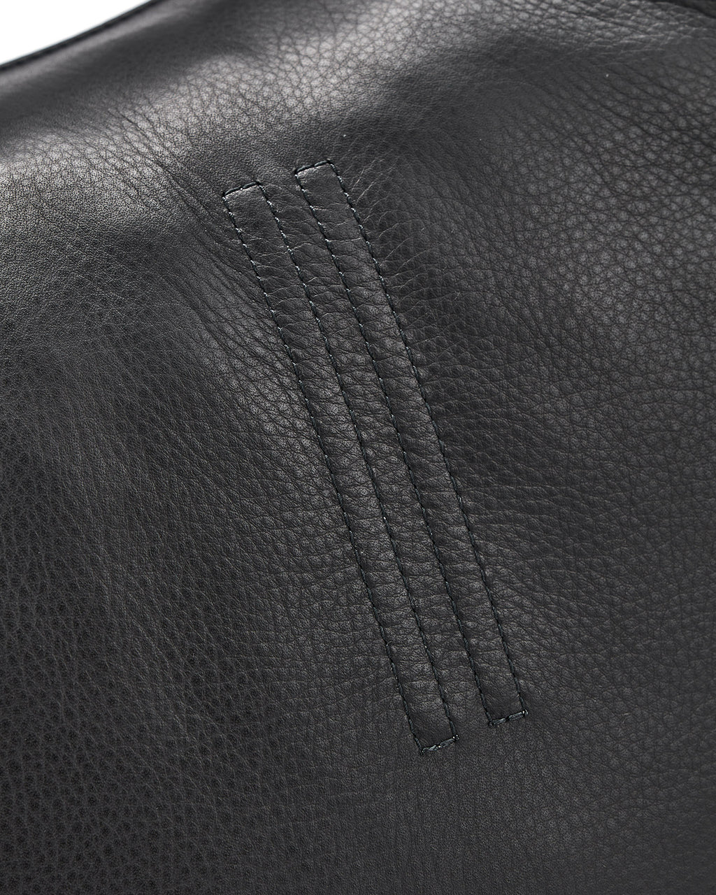 Leather hobo handbag