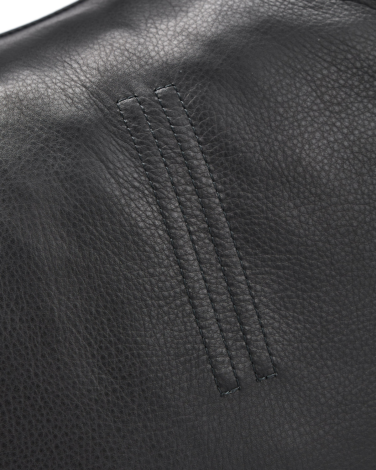 Leather hobo handbag
