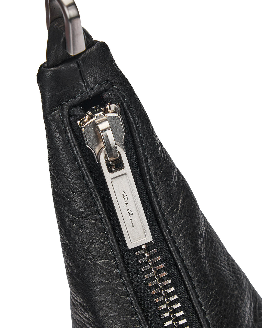 Leather hobo handbag