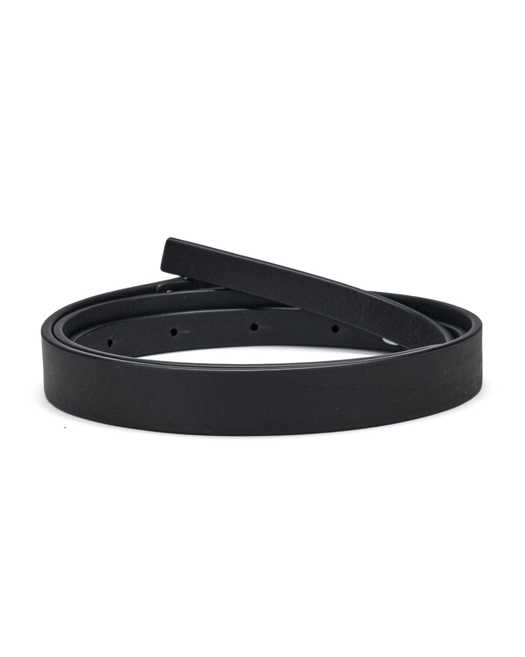 Buckle calfskin belt