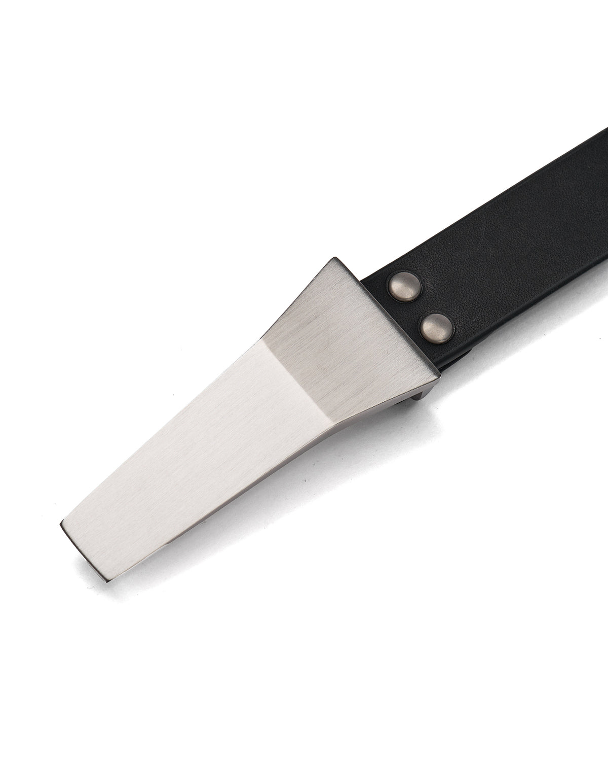 Buckle calfskin belt