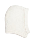 Rib-knit hood