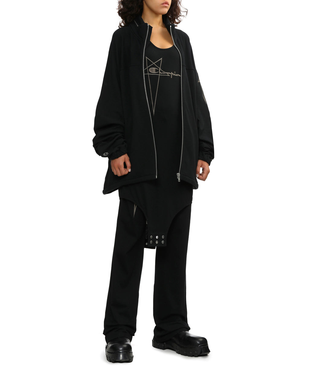 X Champion mountain windbreaker jacket