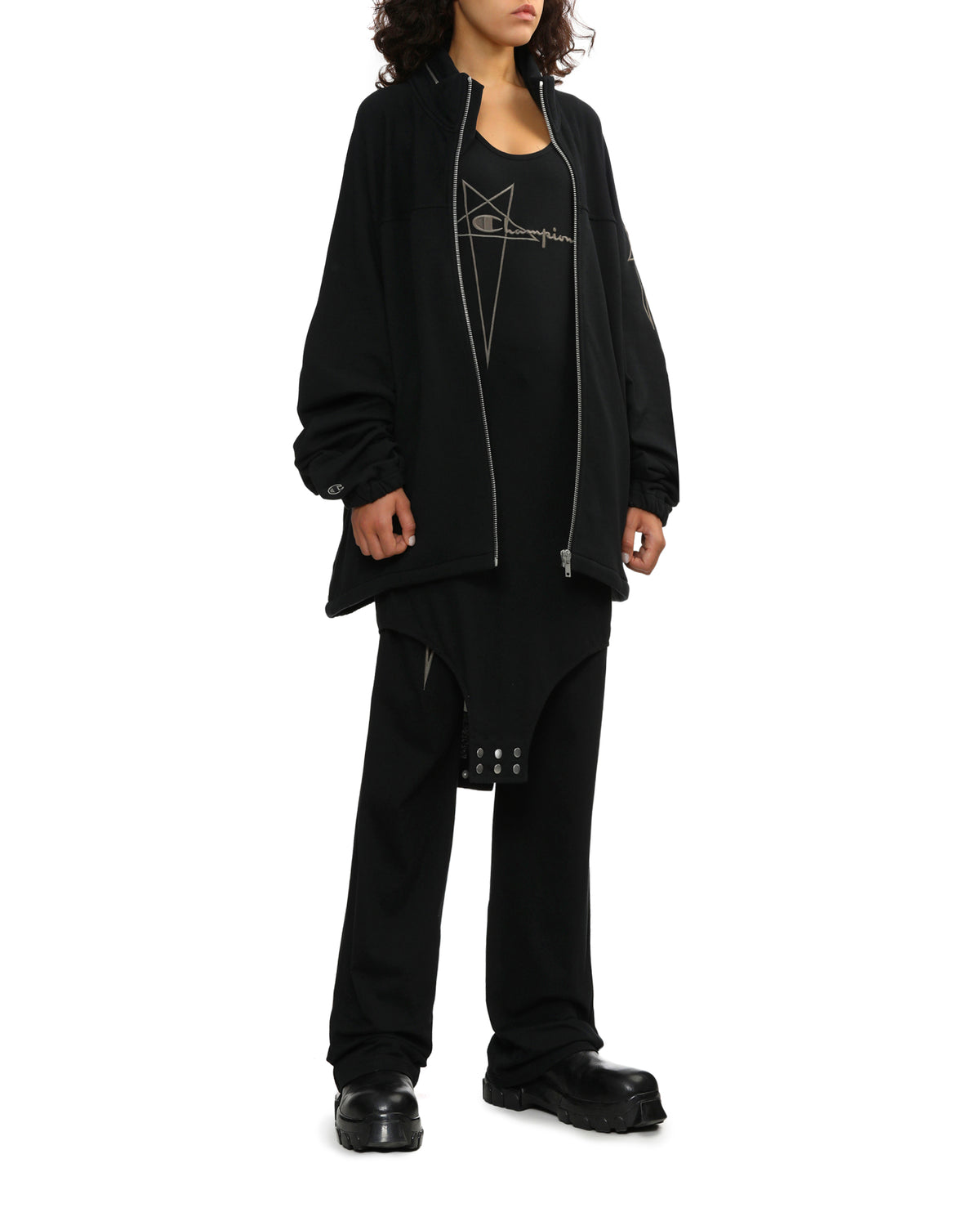 X Champion mountain windbreaker jacket