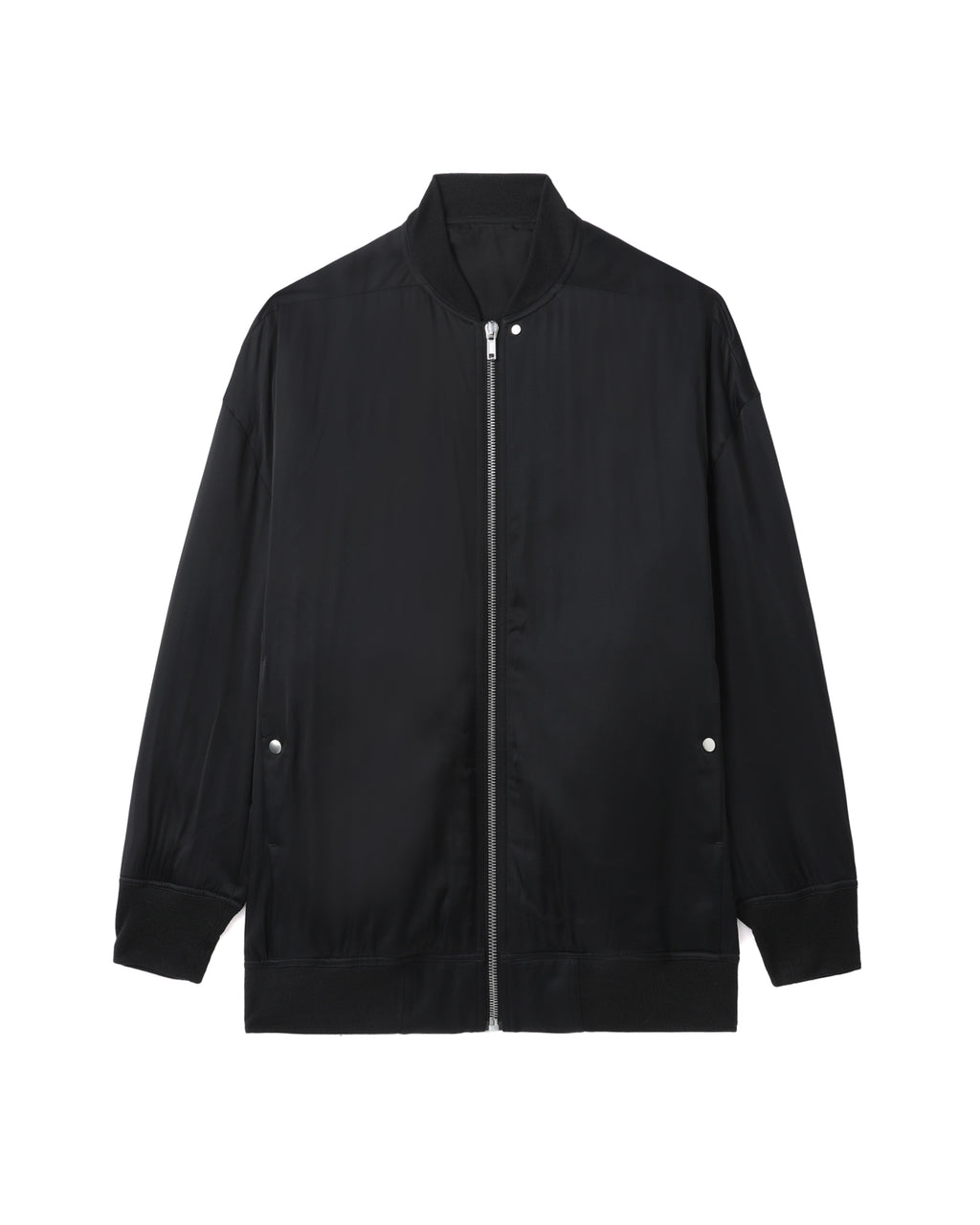 Zip-up bomber jacket