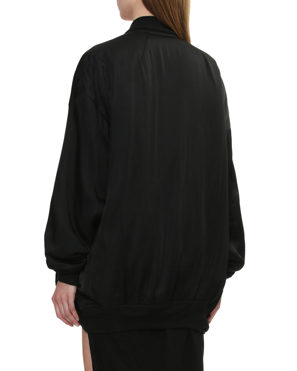 Zip-up bomber jacket