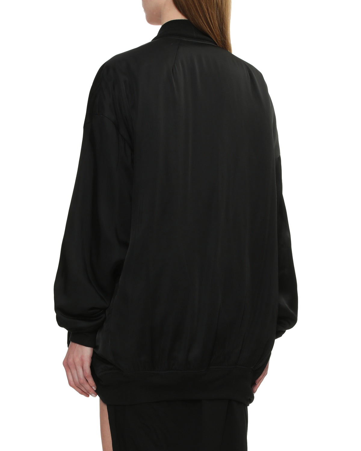 Zip-up bomber jacket